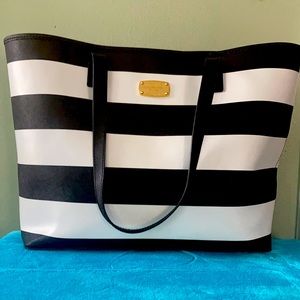 Michael Kors Striped Tote